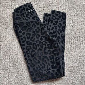 Balance Athletica Black Leopard Print Leggings